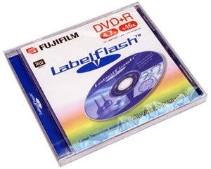 DVD+R Fujifilm 4.7Gb 16x Label flash (Jewel box) купить | ELMIR